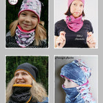 Schnittmuster Bealoo Mütze & Loop KU 43 - 57 - Sewando