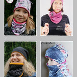 Schnittmuster Bealoo Mütze & Loop KU 43 - 57 - Sewando