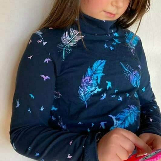 Rollkragenshirt #sewbasic Kinder Gr. 74-170 - Sewando