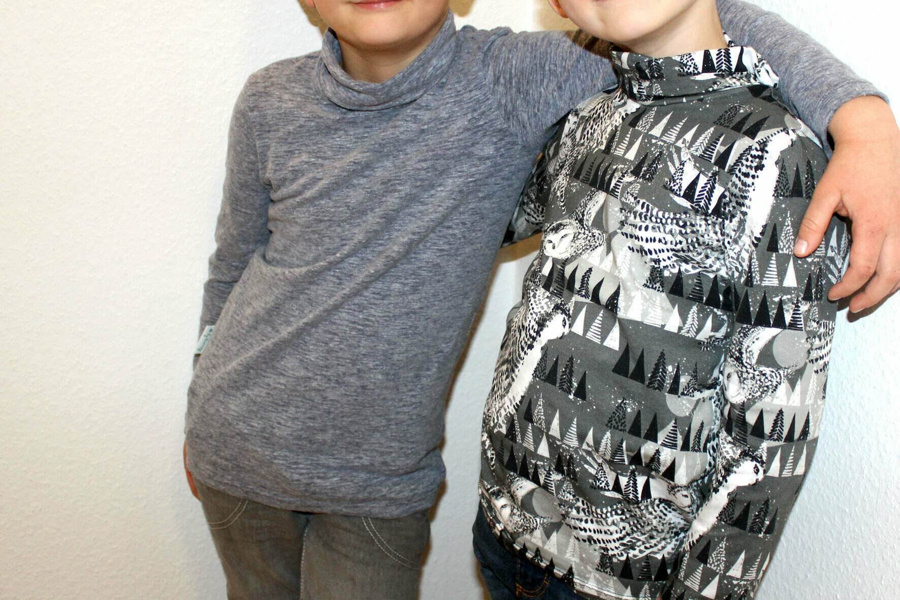 Rollkragenshirt #sewbasic Kinder Gr. 74-170 - Sewando