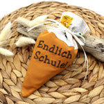 ITH Stickdatei zweifarbig Schultüte Zuckertüte aus Stoff Blankodatei verschiedene Größen - Sewando